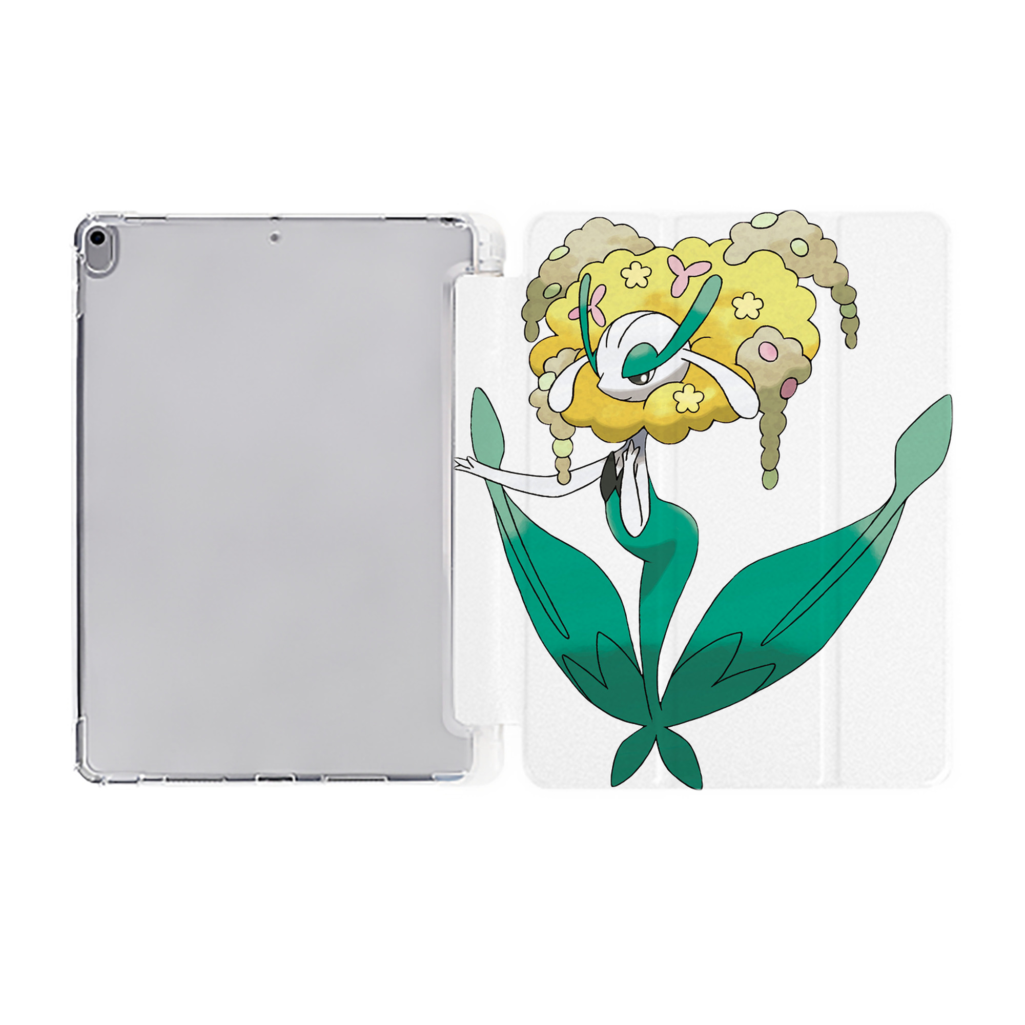 （画像用） ポケットモンスター Pokémon IPad ケース ペン収納付き 三つ折りスタンド PUレザー×シリコン 対応機種9.5/10.5/10.9インチ